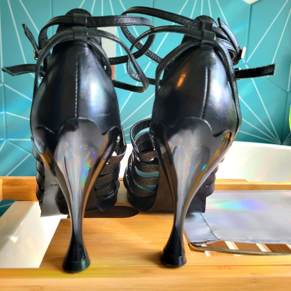 John Fluevog Listen Ups Sz 8 (7.5) - Picture 4 of 8
